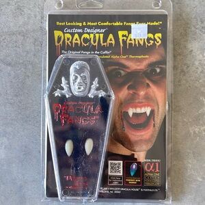 Dracula Fangs Adult Costume Accessory! New!